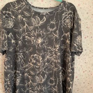 Crazy Train black and white floral NWOT